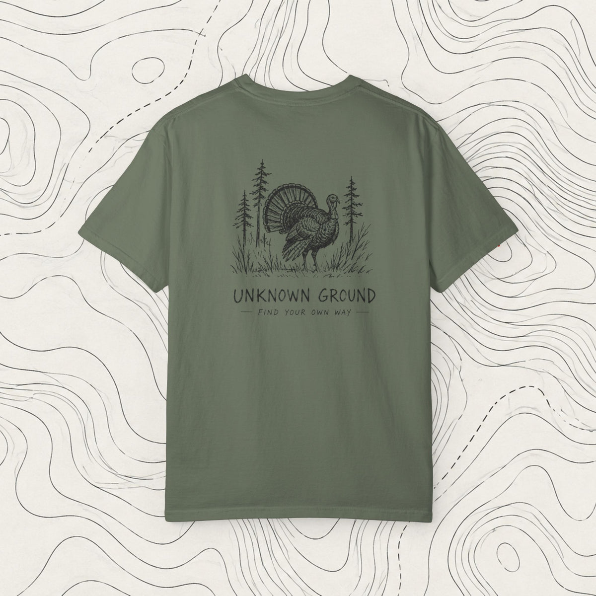 Unknown Ground- Strutting Tom Tee